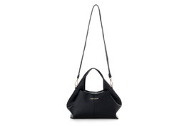 Vince Camuto Bolso Capri - Negro, Piel de Polivinilo, Elegante y Sofisticado Bolso de Mano para Mujer, Diseño Clásico, Bolso de Hombro y Bandolera, Negro
